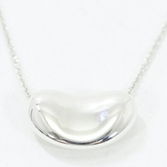 Tiffany Jewelry - Tiffany Bean Necklace Large Silver